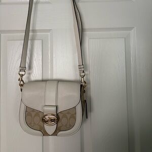 Coach Georgie Saddle Purse